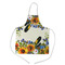 Sunflowers Kid's Apron w/ Name and Initial