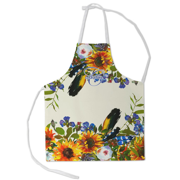 Custom Sunflowers Kid's Apron - Small (Personalized)
