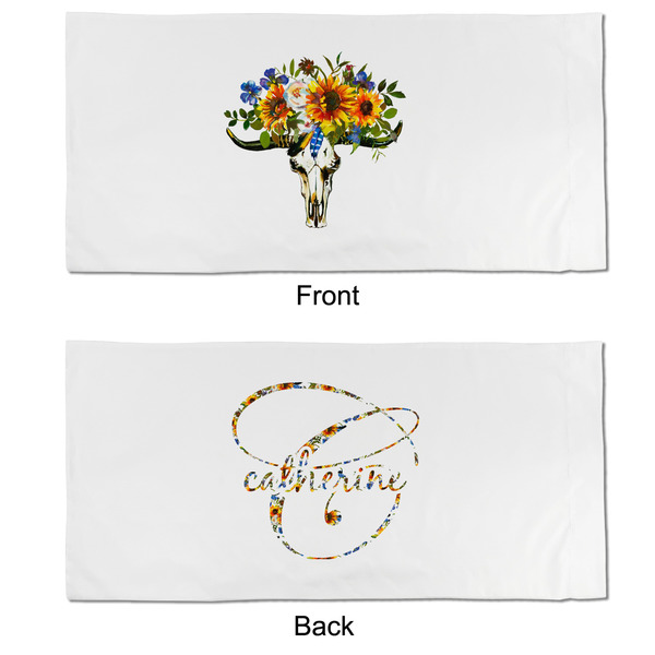 Sunflowers King Pillow Case - APPROVAL (partial print)