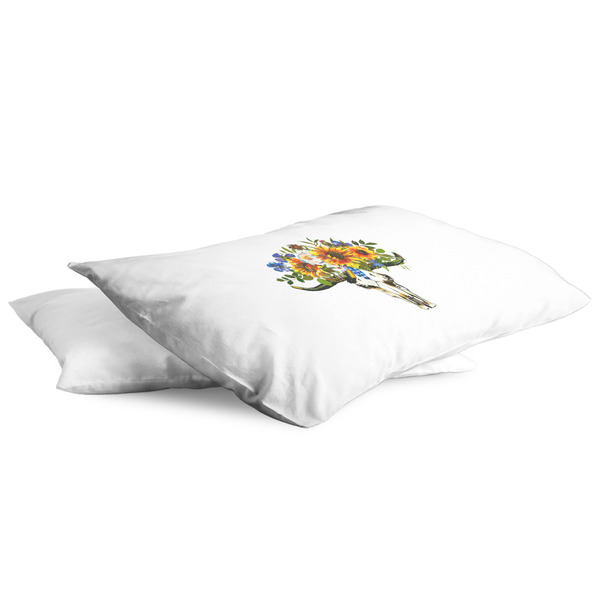 Sunflowers King Pillow Case - TWO (partial print)