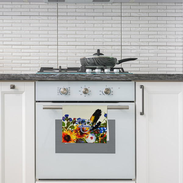 Sunflowers Kitchen Towel - Poly Cotton - Lifestyle