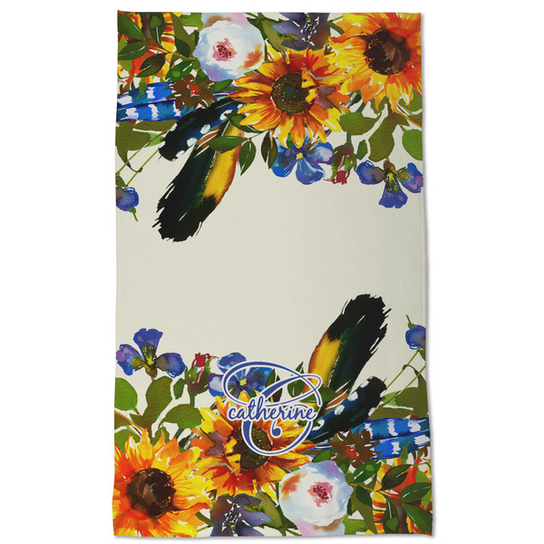 Sunflowers Kitchen Towel - Poly Cotton - Full Front