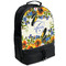 Sunflowers Large Backpack - Black - Angled View