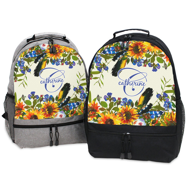 Sunflowers Large Backpacks - Both