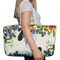 Sunflowers Large Rope Tote Bag - In Context View