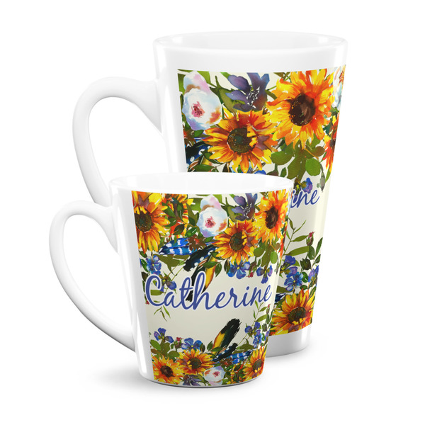 Sunflowers Latte Mugs Main