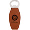 Sunflowers Leatherette Bottle Opener (Personalized)