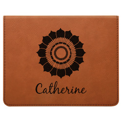 Sunflowers Leatherette 4-Piece Wine Tool Set (Personalized)