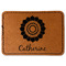 Sunflowers Leatherette Patches - Rectangle