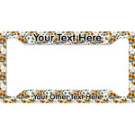 Sunflowers License Plate Frame - Style A (Personalized)