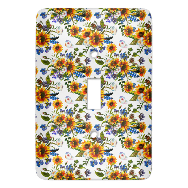 Custom Sunflowers Light Switch Cover (Single Toggle)