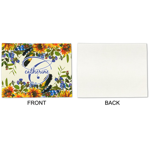 Sunflowers Linen Placemat - APPROVAL Single (single sided)