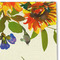 Sunflowers Linen Placemat - DETAIL