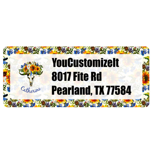 Custom Sunflowers Return Address Labels (Personalized)