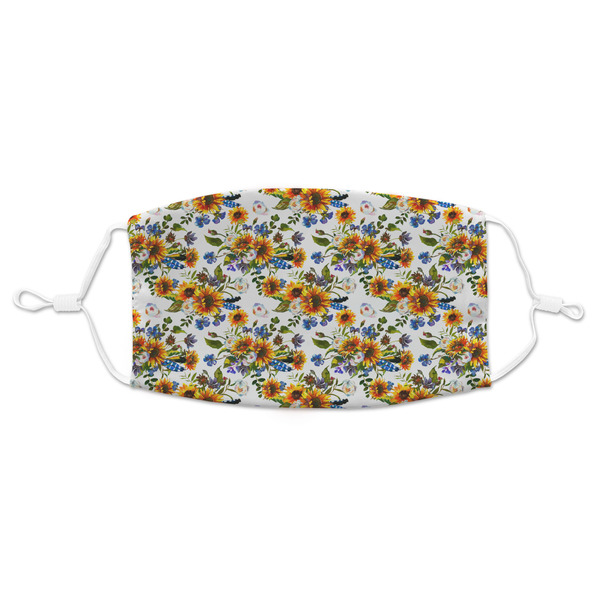 Custom Sunflowers Adult Cloth Face Mask - Standard