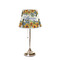 Sunflowers Poly Film Empire Lampshade - On Stand