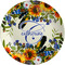 Sunflowers Melamine Salad Plate - 8" (Personalized)