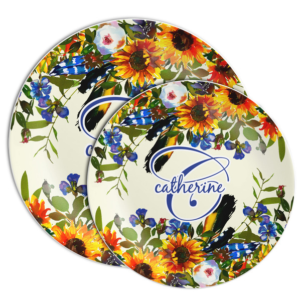 Sunflowers Melamine Plates - PARENT/MAIN