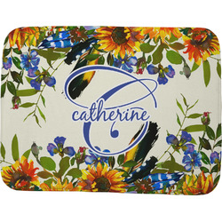 Sunflowers Memory Foam Bath Mat - 48"x36" (Personalized)