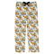 Sunflowers Mens Pajama Pants - Flat