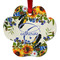 Sunflowers Metal Paw Ornament - Front