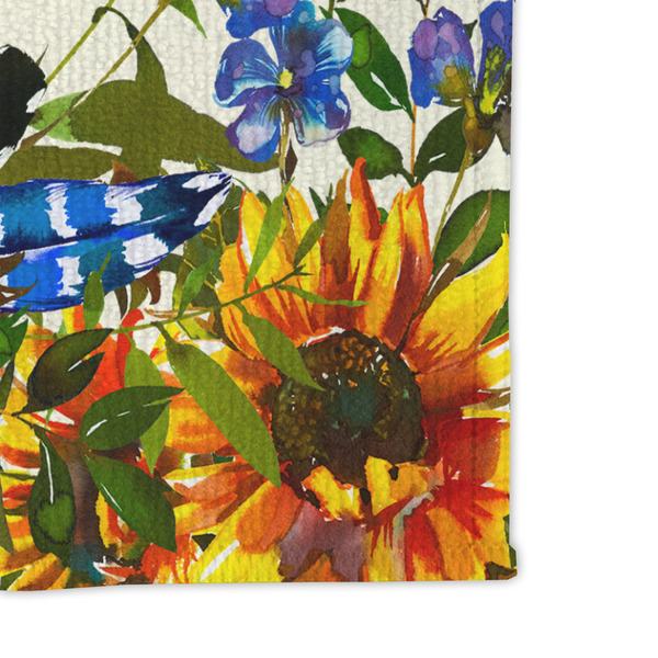 Sunflowers Microfiber Dish Rag - DETAIL