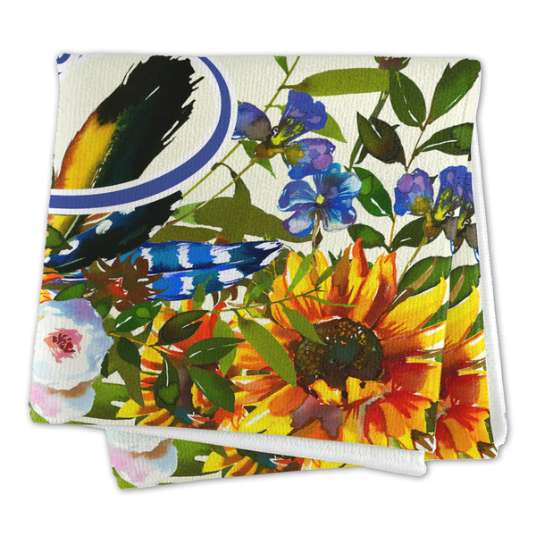 Sunflowers Microfiber Dish Rag - FOLDED (square)