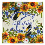 Sunflowers Microfiber Dish Towel (Personalized)