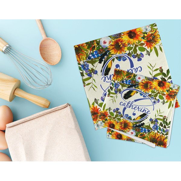 Sunflowers Microfiber Dish Rag - LIFESTYLE