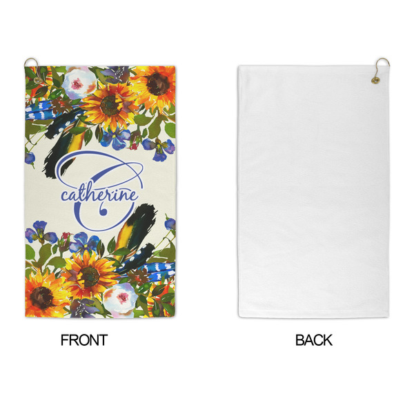 Sunflowers Microfiber Golf Towels - APPROVAL