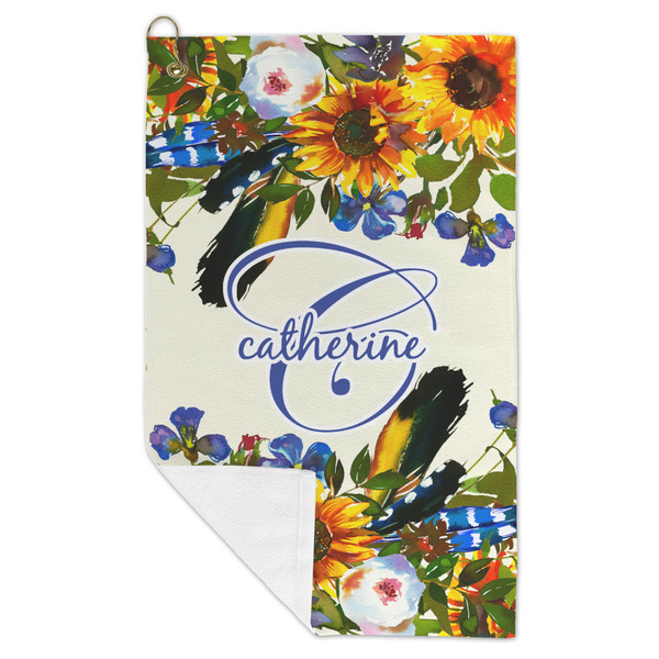 Sunflowers Microfiber Golf Towels - FOLD