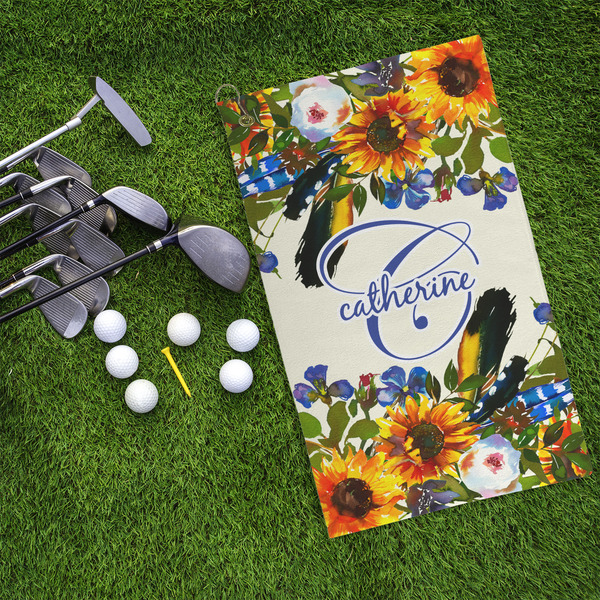 Sunflowers Microfiber Golf Towels - LIFESTYLE