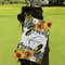 Sunflowers Microfiber Golf Towels - Small - LIFESTYLE