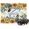 Sunflowers Dog Blanket - Large (Personalized)