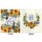 Sunflowers Minky Blanket - 50"x60" - Double Sided - Front & Back
