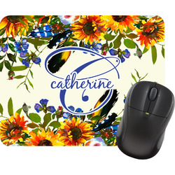Sunflowers Rectangular Mouse Pad (Personalized)