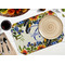 Sunflowers Octagon Placemat - Single front (LIFESTYLE) Flatlay