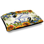 Sunflowers Dog Bed w/ Name and Initial