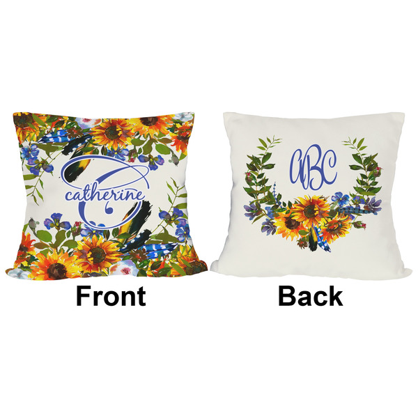 Sunflowers Outdoor Pillow - 18x18