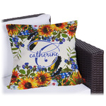 Sunflowers Outdoor Pillow - 20" (Personalized)