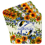 Sunflowers Paper Coasters (Personalized)