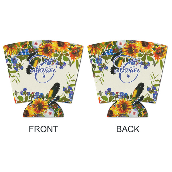 Sunflowers Party Cup Sleeves - with bottom - APPROVAL