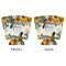 Sunflowers Party Cup Sleeves - with bottom - APPROVAL