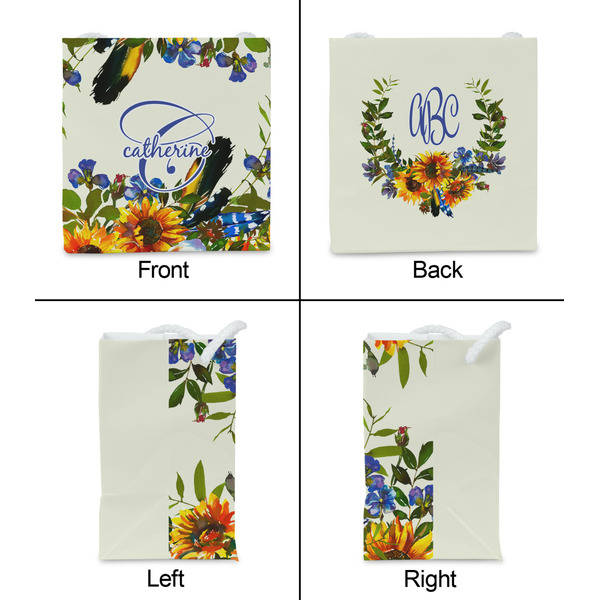 Sunflowers Party Favor Gift Bag - Matte - Approval