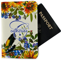 Sunflowers Passport Holder - Fabric (Personalized)