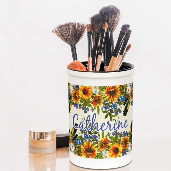 Sunflowers Pencil Holder - LIFESTYLE makeup