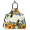 Sunflowers Apron Without Pockets w/ Name and Initial