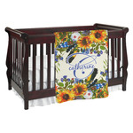 Sunflowers Baby Blanket (Personalized)