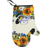 Sunflowers Right Oven Mitt (Personalized)