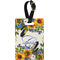 Sunflowers Personalized Rectangular Luggage Tag